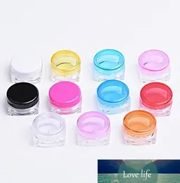 Quality Refillable Makeup Jars Plastic Travel Empty Bottle 3g 5g Box Transparent Bottle Cosmetic Cream 3ml 5ml Pots Clear Lip factory outlet