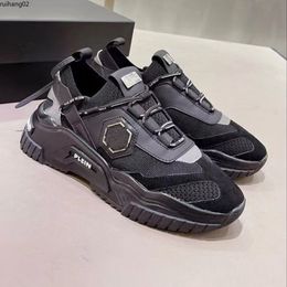 luxury designer shoes casual sneakers breathable mesh stitching Metal elements size38-45 kljjh rh20000001