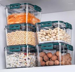 Aufbewahrung von Flaschen Jars Food Container Set Kitchen Organization Boxkanäle für Pet Storag W5O33879441