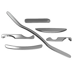 Other Massage Items Sixpiece Stainless Steel Graston Tools Smart IASTM Gua Sha Fascia Physiotherapy Deep Muscle Relax Soft Tissue Therapy 230308