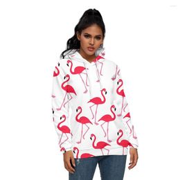 Men's Hoodies 3D Flamingo-clothing Fashion And Women's Casual Pullovers Hip Hop Sweatshirts Spring Autumn Thick