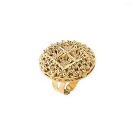 Wedding Rings Ethiopian Ring For Women Gold Colour Eritrea Africa Fashion Jewellery