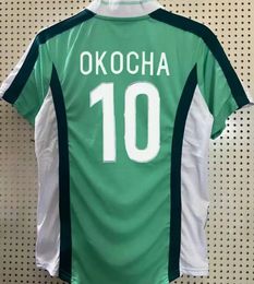 Retro NigeRias 1994 Home Soccer Jerseys 1996 Kanu Okocha Finidi Nwogu de foot Kit Vintage Football JERSEY Classic Away futbol Shirt uniform version 1998 men size s-xxl