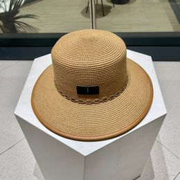 Cappello di paglia con visiera parasole di alta qualità la prima scelta per la protezione solare un cappello da sole indispensabile per i viaggi estivi tre colori sono opzionali fashionbelt006