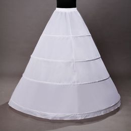 Wedding Accessories Petticoats 4 Hoops Ball Gown Wedding Accessories Slips Petticoats For Wedding Dress Underskirt