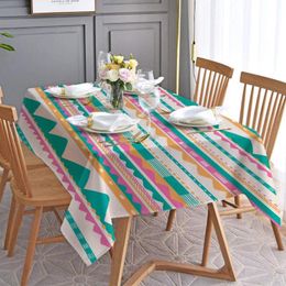 Table Cloth Nordic Style Decorative Linen Waterproof Rectangular Home Decoration Tablecloth For Dining Room Desk Cover