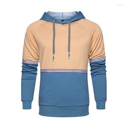 Men's Hoodies Hoodie Sweatshirt Men/Women Autumn Winter Outfit Tracksuit Fleece Sweatshirts Fashion Warm Patchwork Hooded Pullover