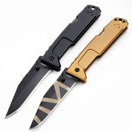 New Arrival CK81 MPC Tactical Folding Knife N690 Titanium Coating Blade Aviation Aluminum Handle Outdoor Camping Hiking Survival Pocket Knives with Retail Box