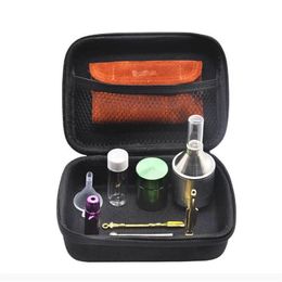 Hookahs Smoking set pipe snuff bottle portable smoking Kit 12 Piece Set