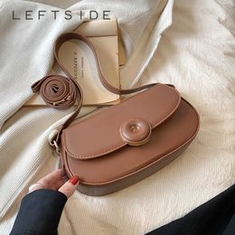 NXY Cute Small Leather Crossbody Bag for Women 2023 Spring Tendy Ladies Fashion Candy Colour Handbags and Purses Pink