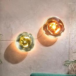 Wall Lamps Antique Bathroom Lighting Modern Led Laundry Room Decor Living Decoration Accessories Dorm Lamp Switch