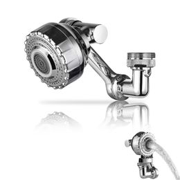 Other Bath Toilet Supplies Universal 1080 Rotation Faucet Extender Spray Head Anti Splash Philtre Stainless Steel Kitchen Water Saving Nozzle Sprayer 230308