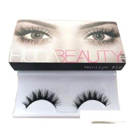 False Eyelashes Hb 20Styles Eyelash Extensions Handmade Thick Natural Fake Lashes Voluminous For Eye Makeup Good Drop Delivery Healt Dhu8Z