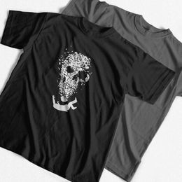 Men's T-Shirts COOLMIND Top Quality 100% Cotton o-neck Cool Skull Men T Shirt Casual Summer Loose Men Tshirt o-neck t-shirt Male Men Tee Shirts G230309