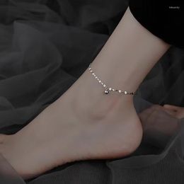 Anklets Silver/Gold Bracelets For Women Jewellery Small Bells Lady Design Ankles Chain Barefoot Sandal Beach Foot Accessories