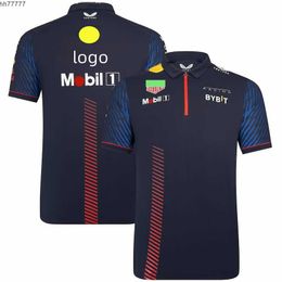 K6OB 2023 New F1 Team Polo Men's 2023 Official Website Racing Suit Short-sleeved Summer Sports Leisure Breathable