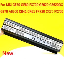 Tablet PC Batteries BTY-S14 New For MSI GE70 GE60 FX720 GE620 GE620DX GE70 A6500 CR41 CR61 FR720 CX70 FX700 11.1V Laptop Batter