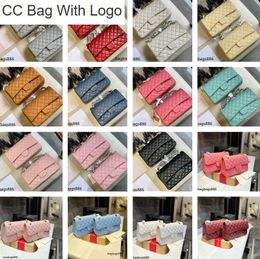 CC Bag Other Bags Top quality bag classic double Disc sheepskin caviar Crossbody shoulder bag gold/silver metal hardware Matelasse chain multiple small bag big