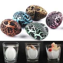 Science Discovery 10 Pcs/Set Magic Hatching Growing Dinosaur Eggs Water Surprise For Children Educational Toys Gift Model Y2303