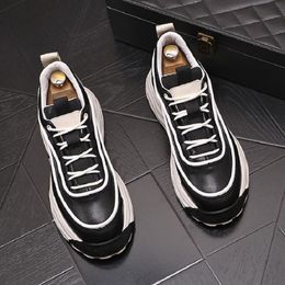 Men Sports Casual Shoes Soft Sole Explosion Fashion Korean Version Of The Trend Youth Men Light Vulcanised Shoes D2A40