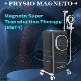 Vertical Electro Magnetic Massager Physio Magneto With Low Laser Infrared Therapy Lower Back Pain Pillow For Chair Plantar Fasciitis Sports Injury PMST Emtt Device