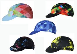 2024 pro team Breathable Cycling Tech Cap Hat Bike Wear Headdress Cycling Equipment Bicycle Caps