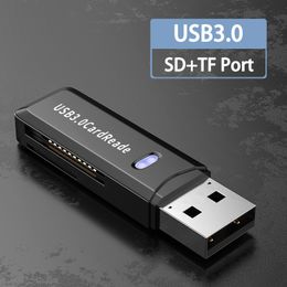 USB 3.0/2.0 TF SD Card Reader Cardreader Micro Sd Card To Usb Adaper Smart Card Reader Memory SD Laptop Accessories