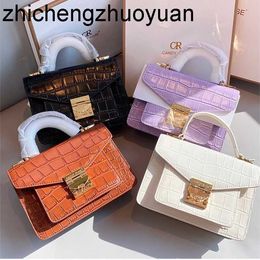 2023 designer new CR postman bag Small crowd fresh texture women's bags Versatile fashion casual women's bag