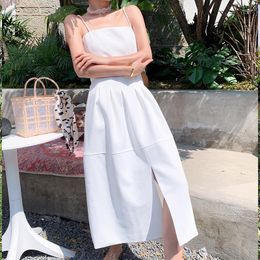 Casual Dresses Women Long White Slip Dress Sundress Summer 2023 Runway Elegant Backless Fairy Sea Beach Vacation Party Night Vestidos