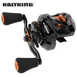 Baitcasting Reels KastKing Zephyr Bait Finesse System BFS Baitcasting Fishing Reel 4.5KG 7 Ball Bearings 7.2 1 Gear Ratio Carbon Fishing Coil 230309