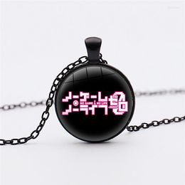 Pendant Necklaces Anime No Game Life Black Necklace Silver Plated Handmade Charms Jewelry Women Pendants