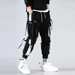 Men's Pants Hip Hop Cargo Pants Men Streetwear Cotton Joggers Fashion Sweatpants Male Casual Harem Trousers Summer Harajuku Pants Men Women 230309