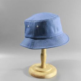 Wide Brim Hats 2023 Outdoors Casual Fisherman Hat For Big Head Man Ladies Summer Beach Foldable Sun Hat Denim Large Bcuket Hats 5760cm 6265cm R230308