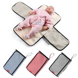 Wholesale Waterproof Multi Function Portable Multifunction Diaper Changing Bag Pad Baby Mom Clean Hand Folding Mat Infant Care Products