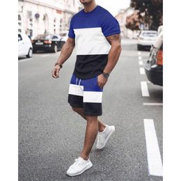 tee shirts Strange figure men s sports suit short-sleeved T-shirt with shorts comfortable breathable and dry daily leisure sports