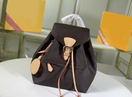 Mode Luxus Designer Rucksack Stil Taschen Nachahmung Marke Dame Handtasche Buchstaben Blumen Frauen Schulter Umhängetaschen Zipper Weibliche Geldbörse