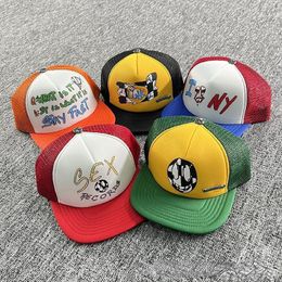 2024 new Ch Designer Letters Embroidered Fashion Street Flat Baseball Hat Trucker Cap for Man Woman