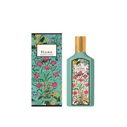 flora perfume men fragrance men Factory Direct Flora Perfume 100ml Women Perfumes Eau De Parfum 3.3fl.oz Smell Blossom Fruit Flower EDT Lady Spray Fragrance Cologne