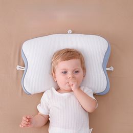 Pillows TPE born shaping Sleep Support pillow Anti-bias head correction baby breathable kid gift soothing and comfortable 230309