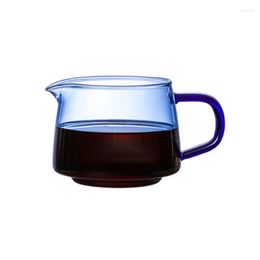 Wine Glasses Carafe Drip 400ml 650ml Coffee Pot V60 Pour Over Glass Range Server Kettle Brewer Barista Percolator Milk Frothing