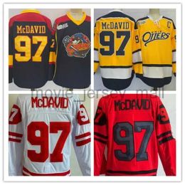 CUSTOM Hockey Jerseys McDavid 97 Jersey chl national Styles Yellow Black Red White Colour Size M-XXXL Stitched Men