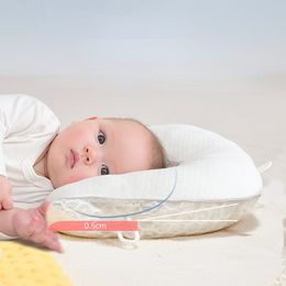 Pillows born Baby Pillow Adjustable Hose Stereotyped Anti-bias Head Pillow Breathable Baby Special Stereotype Pillow Baby Supplies 230309