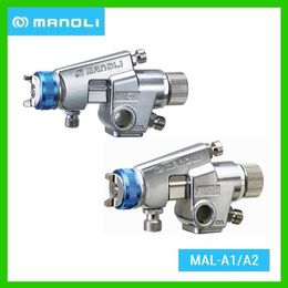 Professional Spray Guns MANOLI MAL-A1 MAL-A2 Low-Pressure High Atomization Ceramic Hardware Leather Industry Special Large Automatic Gun