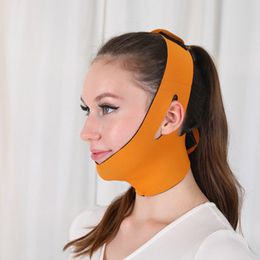 Health & Beauty elastic face slimming bandage v line face Chin Cheek Lift Up Belt Facial Massager Strap Skin Care Tools Beauty