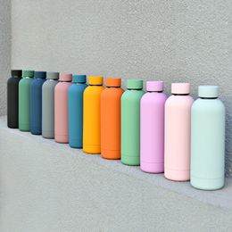 Water Bottles Stainless Steel Thermal Cup Drinks Coffee Tea Vacuum Insulated Water Bottle Sports Thermos Mug Isotherm flask 230309