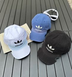 Ball Caps Fashion letter embroidery summer designer ball cap couple holiday sports feature brim gap casquette