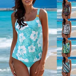 Women's Swimwear Two Piece Mesh Swimdress Tankini Beach Big Swimsuit Lace Bathing Suit For Women