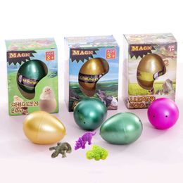 Science Discovery Funny Magic Water Expansion Hatching Growing Dinosaur Animal Egg Educational Toys Children Kids Gift Novelty Gag Toys Y2303