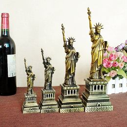 SMEI Iron& Metal Statue of Liberty Model, 15-30cm, Creative Furnishing, Handmade Ornament, for Christmas Kid Birthday Gifts, Collecting, 2-2