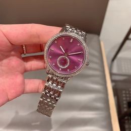 Cheap Designer Classic Fashion Quartz of the Years Best Womens Watch Size 37.5mm Thickness 13mm Sapphire Glass Waterproof Function Popular Purple Watchs